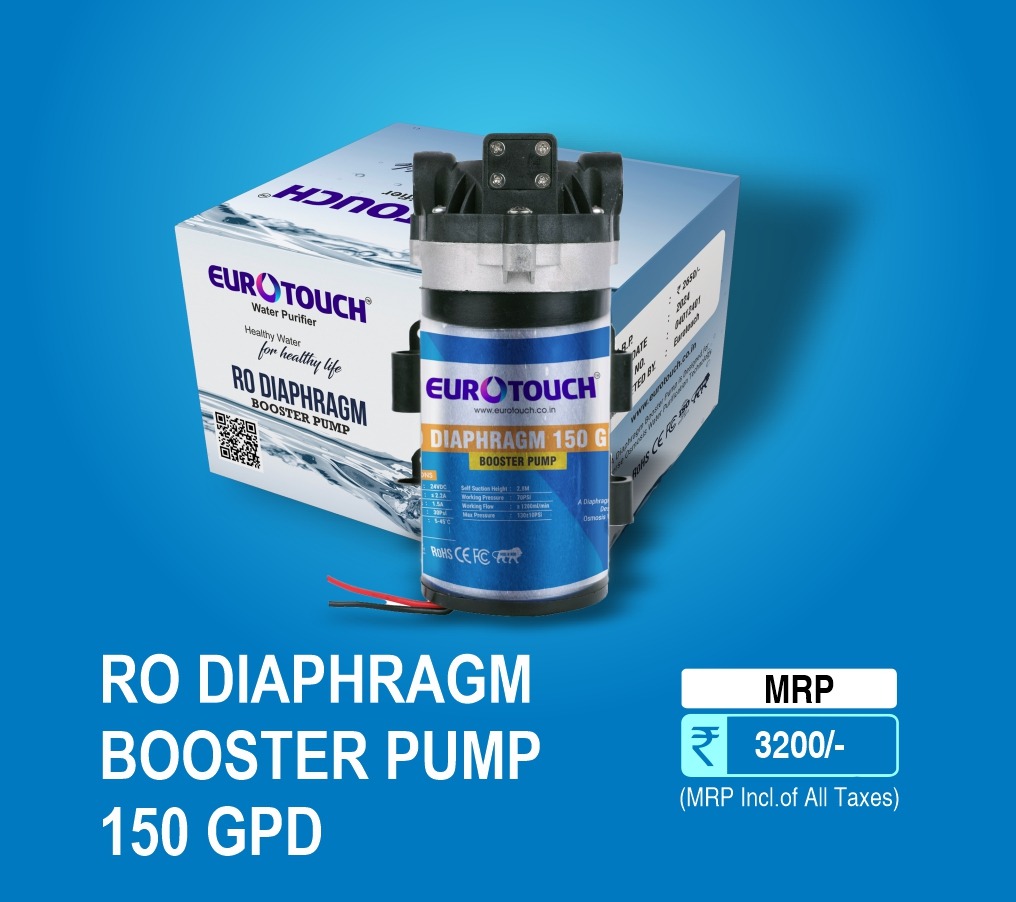 RO Diaphragm Booster Pump 150 GPD 